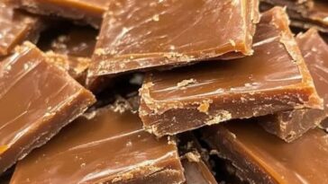 Salted Toffee Squares