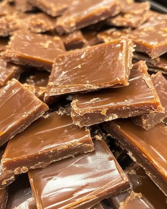 Salted Toffee Squares