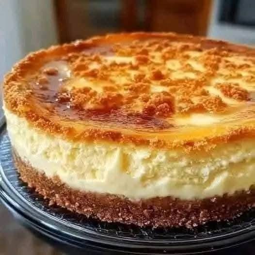 Creamy Caramel Cheesecake
