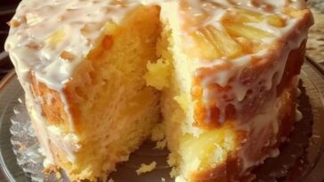 Pineapple Juice Cake