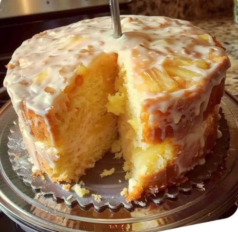 Pineapple Juice Cake