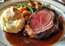 Prime Rib with Horseradish Butter