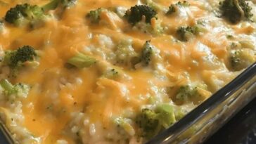 Casserole de brocoli et de fromage