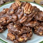 Chocolate Pecan Turtle Clusters