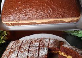 Chocolate Coffee Cake with Lotus