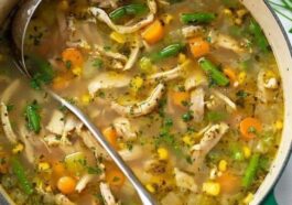 HOMESTYLE CHICKEN NOODLE SOUP