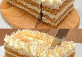 Creamy pineapple dessert