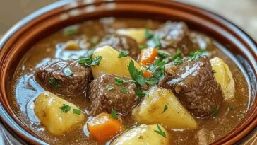 Cozy Oven Braised Beef Stew
