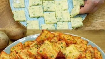 Crispy Potato Squares