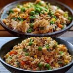 Garlic Chicken Fried Rice