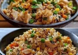Garlic Chicken Fried Rice