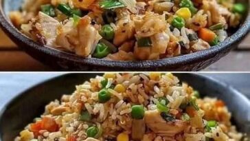 Garlic Chicken Fried Rice