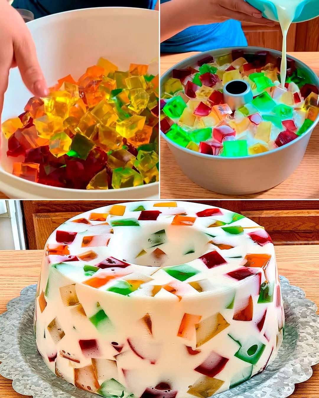 Broken Glass Jello Mold
