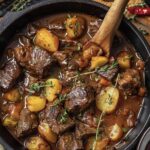 Hearty Homestyle Beef Stew with Root Vegetables