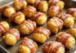 Crispy Bacon Wrapped Potato Bites