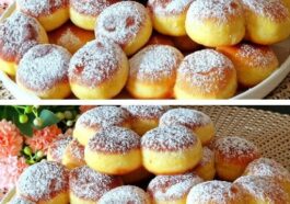 Fried Bombs with Homemade Pastry Cream
